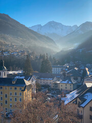 Cityscape Brides-les-Bains, France