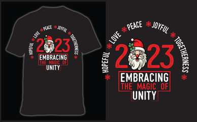 Christmas t-shirt design 2023