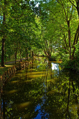 Zlata stoka in Trebon in Bohemia