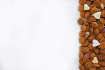 October 15, 2023.Gingernuts, chocolate and candy for the traditional Dutch children's festival Sinterklaas.