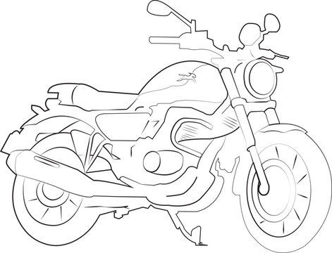 recommend clip art: motorcycle, bike vector, bike outline, biker