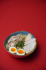 chicken ramen, asian food