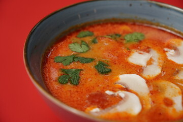 tom yam, asian food, spicy soup