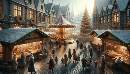 European Christmas Market Magic