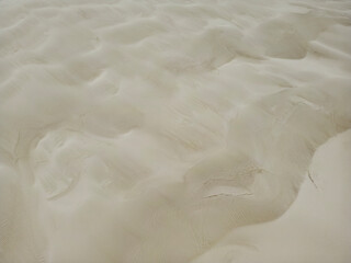Close up of the sand dunes at the landscape protection area 