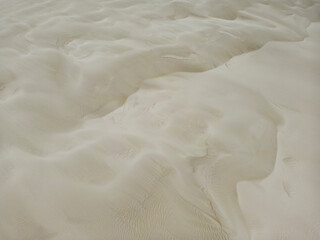 Close up of the sand dunes at the landscape protection area 