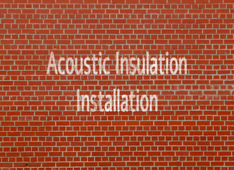 Fototapeta na wymiar Acoustic Insulation Installation: Adding materials to reduce noise transmiss