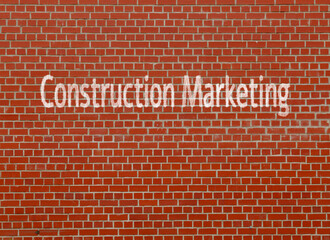 Fototapeta premium Construction Marketing: Promoting construction services to potential clien