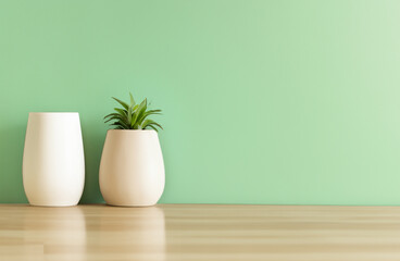 white vase on the table