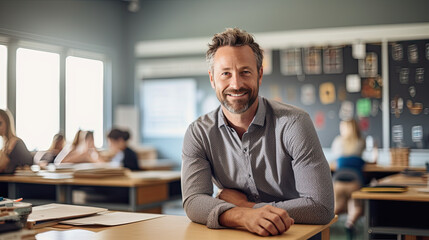Portrait of a teacher