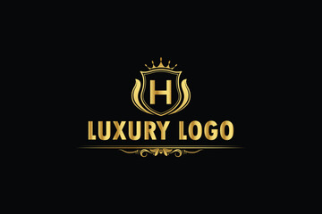Luxury , brand,  logo design for company