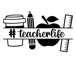 teacher life svg,Teacher Name, Cricut,kind svg,pillow,Coffee Teacher,Life,School,Funny svg,School Gift,Design
