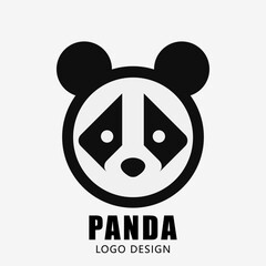 Fototapeta premium Panda logo design. Modern Design. Simple vector design