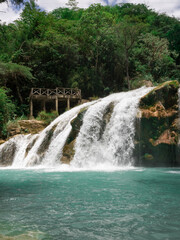 Chiflon Waterfall Chiapas, Mexico