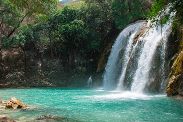 Chiflon Waterfall Chiapas, Mexico