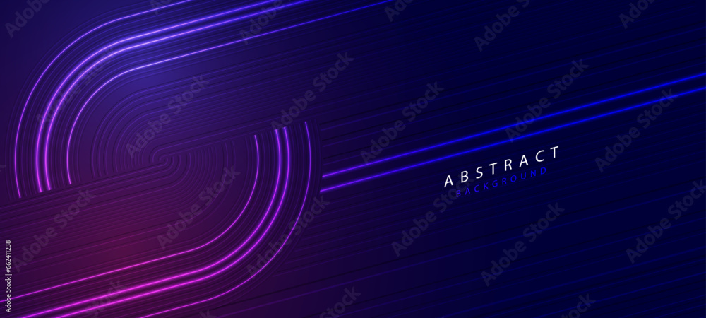 Aufkleber modern abstract glowing lines background. geometric stripe line. futuristic technology element desig