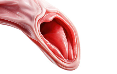 Tonsils Scientific Material on a Clear Surface or PNG Transparent Background. - obrazy, fototapety, plakaty