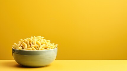 pasta bowl with copy space - Powered by Adobe