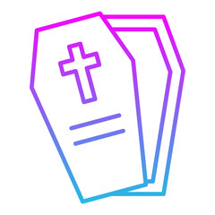 Obraz premium Casket Icon