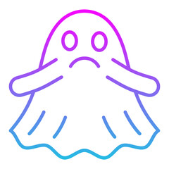 Sad Ghost Icon