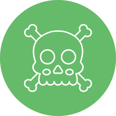 Cute Skull Icon
