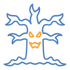 Scary Tree Icon
