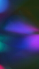 Bokeh lights. Abstract defocused glow. Soft illumination. Colorful gradient blur effect background.