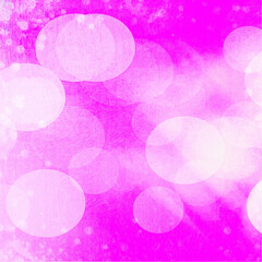 Pink bokeh square background with cop space for text or image, Suitable for Advertisements, Posters, Sale, Banners, Anniversary, Party, Events, Ads and various design works