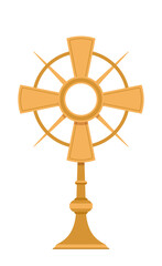 Monstrance for Eucharistic Adoration - modern style