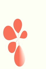 simple abstract drawing, minimal design 