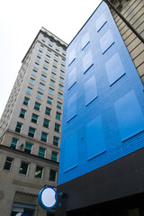 Big city skyline skyscraper buildings