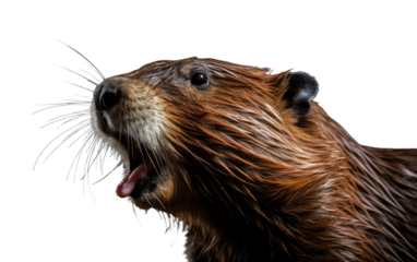 Realistic Closeup of Parenting Bats on a Clear Surface or PNG Transparent Background.