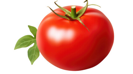tomato on transparent background 