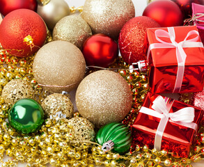 Palle di natale colorate