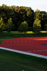 running track in the park