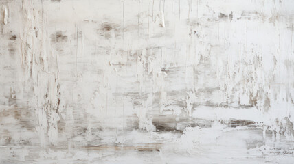 Close-Up of Painted White Wood Wall - Minimalism