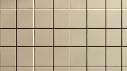 Pattern of Ceramic Tiles in khaki Colors. Top View