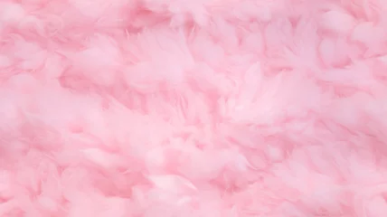 Fotobehang Seamless Pink Cotton Candy Texture © M.Gierczyk