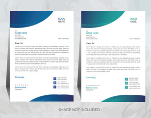 vector professional letterhead template design for your business |