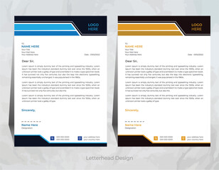 vector professional letterhead template design for your business |