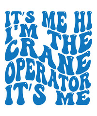 it is me hi I am the crane operator it is me