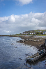 Ireland, Flaggy Shore - September 29 2023 "Wild Atlantic Way scenic road - Flaggy Shore"