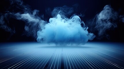 Abstract background with smoke