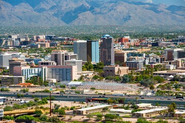 Aerial View of Tucson, Arizona: Captivating 4K Skyline