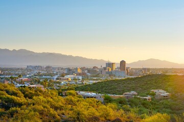 Aerial View of Tucson, Arizona: Captivating 4K Skyline