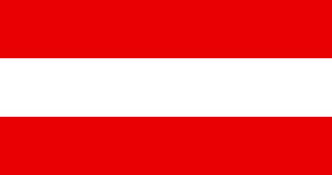 Austria flag background, Western Europe