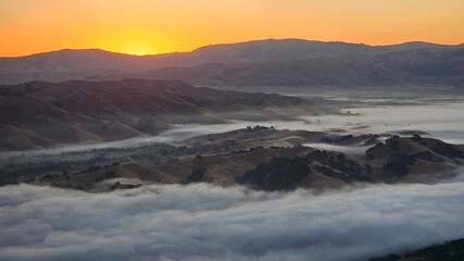 sunrise over the mountains © Ryan