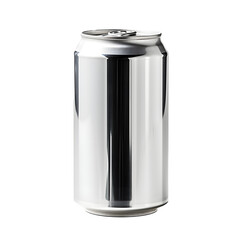 330 ml aluminum beverage drink soda can isolated on white, png