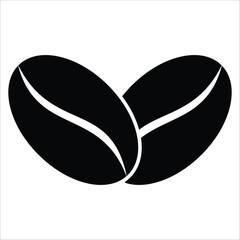 coffee bean icon vector design template