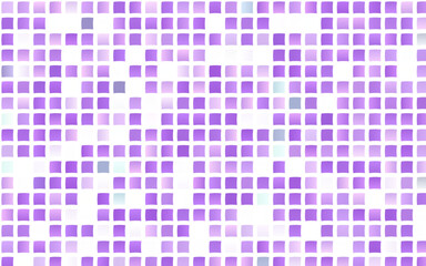 Light Purple vector pattern in square style.